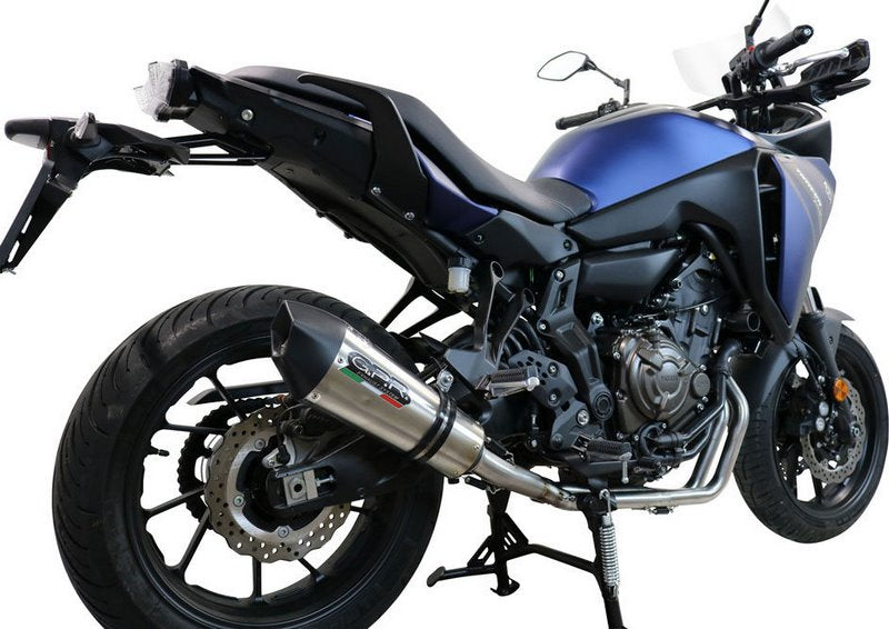 GPR / ジーピーアール Original For Yamaha Tracer 700 2017/20 E4 Homologated Full Exhaust Catalized Gp Evo4 Titanium | E4.Y.198.CAT.GPAN.TO