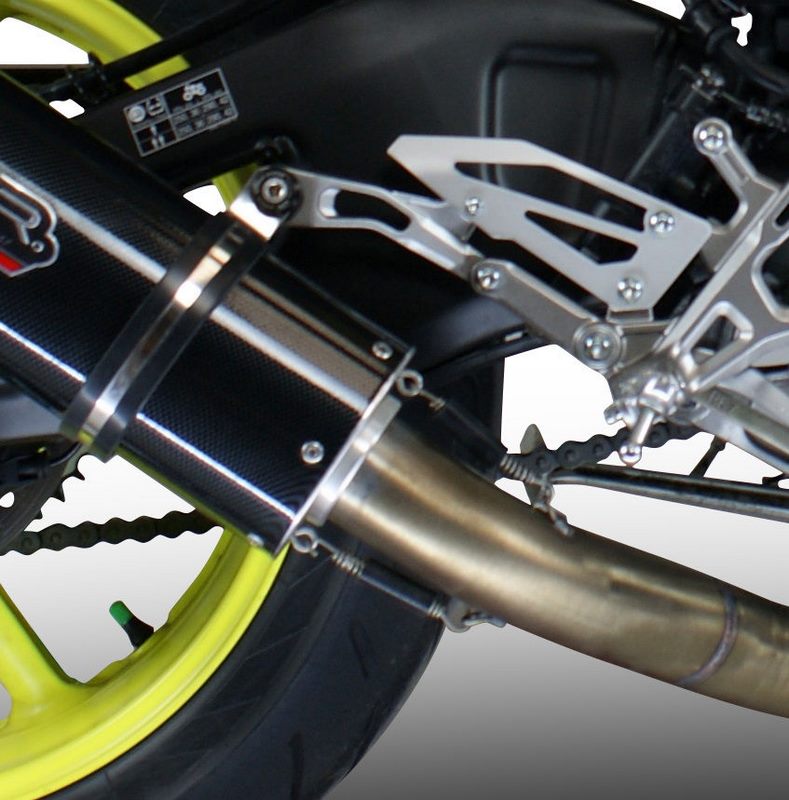 GPR / ジーピーアール Original For Yamaha Mt-10 / Fj-10 2016/20 E4 Homologated Full Exhaust Catalized Gp Evo4 Titanium | E4.Y.204.CAT.GPAN.TO