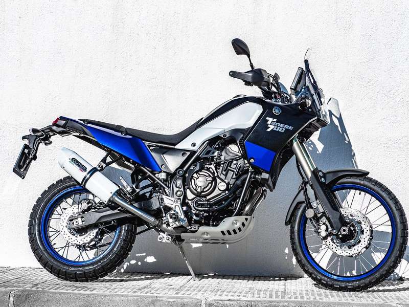 GPR / ジーピーアール Original For Yamaha Tenere 700 2019/20 E4 Homologated スリッポンエキゾースト  Albus Evo4 | E4.Y.208.ALBE4
