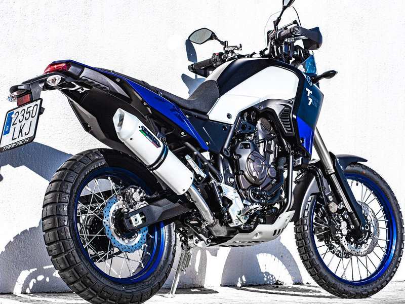 GPR / ジーピーアール Original For Yamaha Tenere 700 2019/20 E4 Homologated スリッポンエキゾースト  Albus Evo4 | E4.Y.208.ALBE4