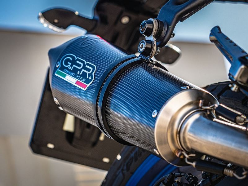 GPR / ジーピーアール Original For Yamaha Tenere 700 2019/20 E4 Homologated スリッポンエキゾースト  Gp Evo4 Poppy | E4.Y.208.GPAN.PO