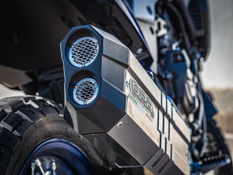 GPR / ジーピーアール Original For Yamaha Tenere 700 2019/20 E4 Homologated スリッポンエキゾースト  Sonic Titanium | E4.Y.208.SOTIT