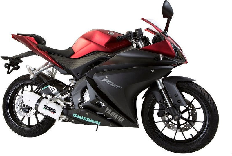 GPR / ジーピーアール Original For Yamaha Yzf-R 125 I.E. 2017/2019 E4 Homologated Full Exhaust Catalized Albus Evo4 | E4.Y.210.CAT.ALBE4