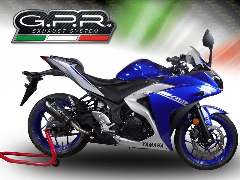 GPR / ジーピーアール Original For Yamaha Mt-03 300 2018/20 E4 Homologated スリッポンエキゾースト  Gp Evo4 Poppy | E4.Y.211.GPAN.PO