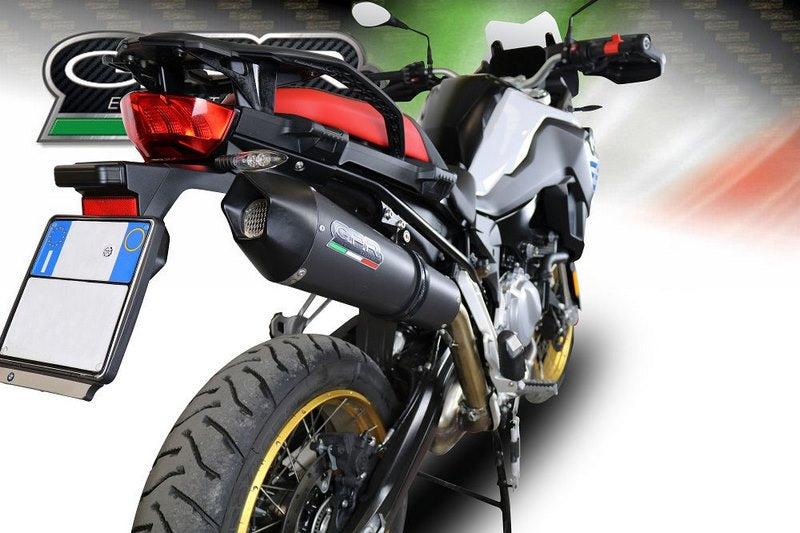 GPR / ジーピーアール Original For Bmw F 850 Gs - Adventure 2021/22 E5 Homologated スリッポンエキゾースト  Gp Evo4 Black Titanium | E5.BM.94.GPAN.BLT