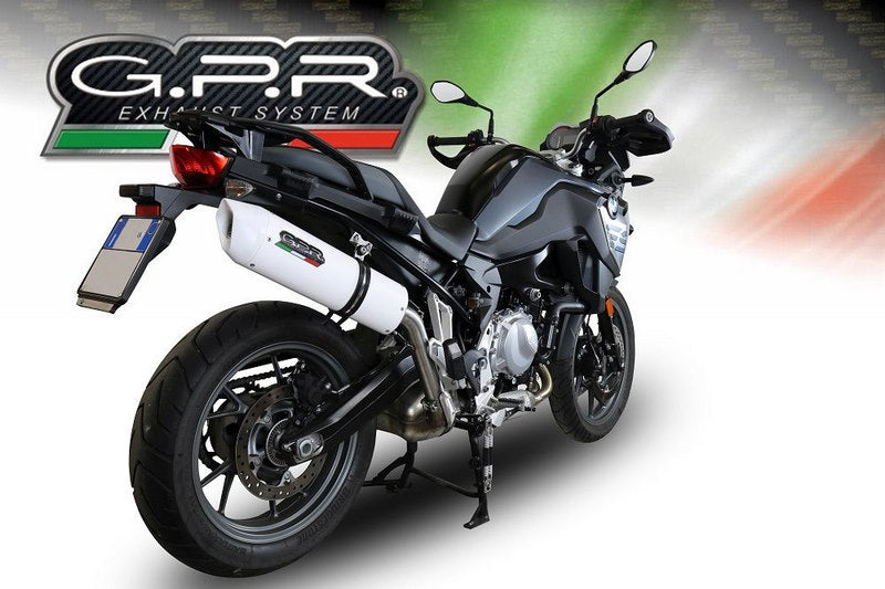 GPR / ジーピーアール Original For Bmw F 750 Gs 2021/22 E5 Homologated スリッポンエキゾースト  Albus Evo4 | E5.BM.95.ALBE4