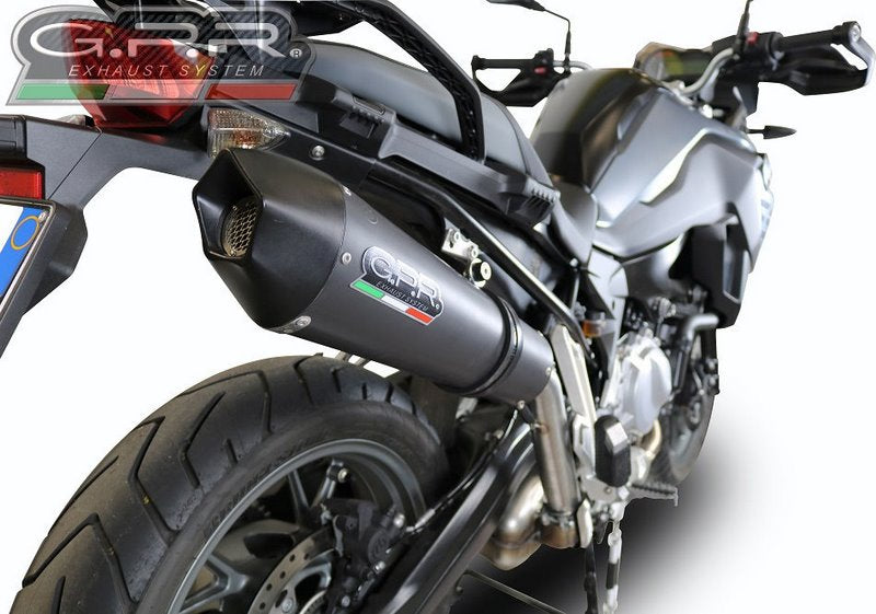 GPR / ジーピーアール Original For Bmw F 750 Gs 2021/22 E5 Homologated スリッポンエキゾースト  Gp Evo4 Black Titanium | E5.BM.95.GPAN.BLT