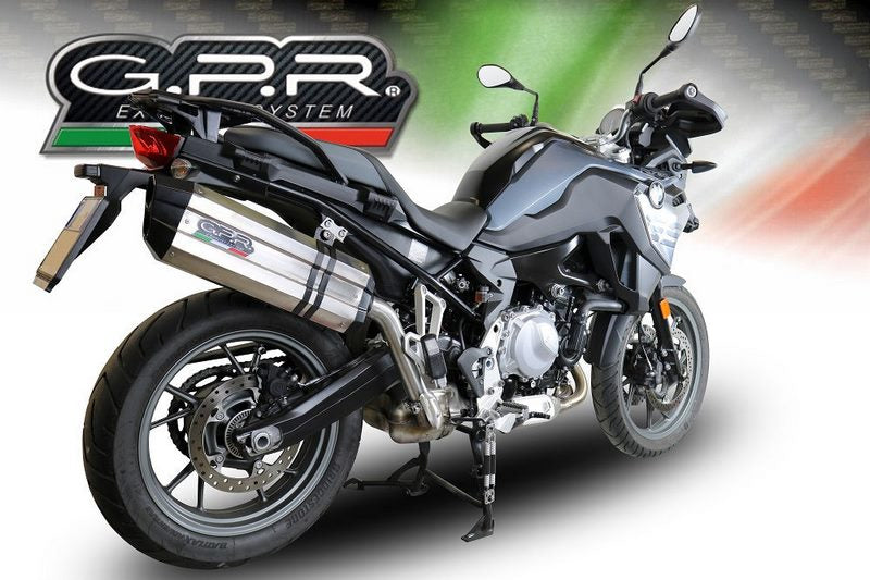 GPR / ジーピーアール Original For Bmw F 750 Gs 2021/22 E5 Homologated スリッポンエキゾースト  Sonic Titanium | E5.BM.95.SOTIT