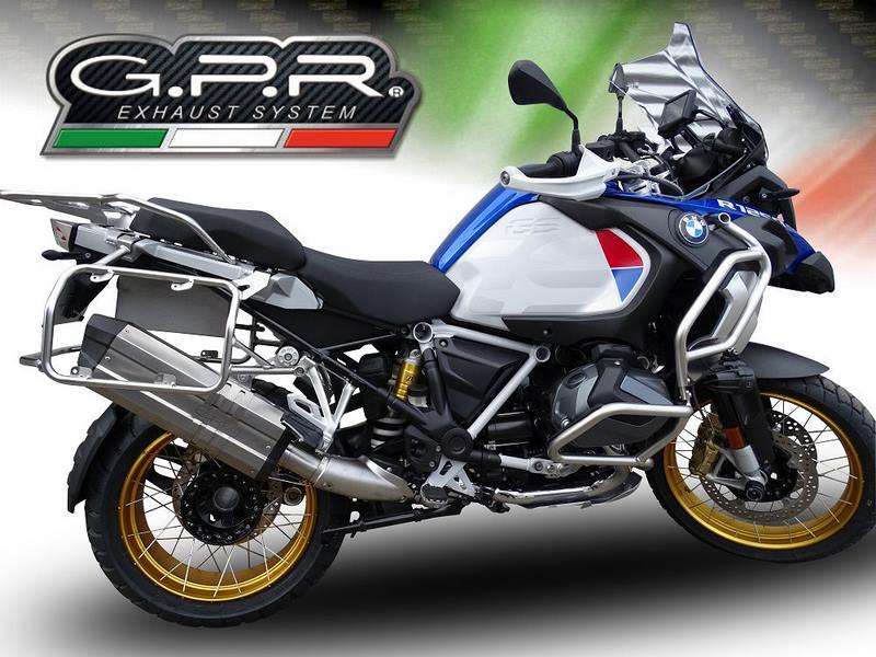 GPR / ジーピーアール Original For Bmw R 1250 Gs 2021/22 E5 Homologated スリッポンエキゾースト  Sonic Titanium | E5.BM.99.SOTIT