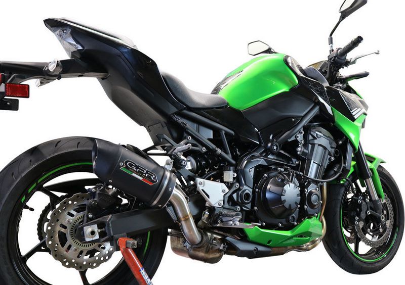 GPR / ジーピーアール Original For Kawasaki Z 900 2021/22 E5 Homologated スリッポンエキゾースト  Furore Evo4 Nero | E5.K.176.FNE4
