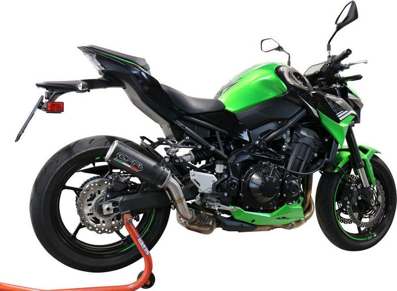 GPR / ジーピーアール Original For Kawasaki Z 900 2021/22 E5 Homologated スリッポンエキゾースト  M3 Black Titanium  | E5.K.176.M3.BT