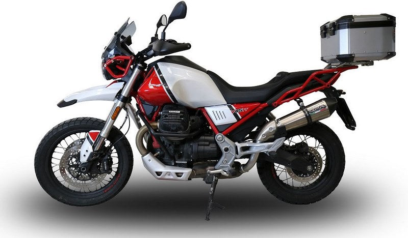 GPR / ジーピーアール Original For Moto Guzzi V85 Tt 2019/20 E4 レーシング  スリッポンエキゾースト  Gpe Ann.Titanium | GU.61.RACE.GPAN.TO