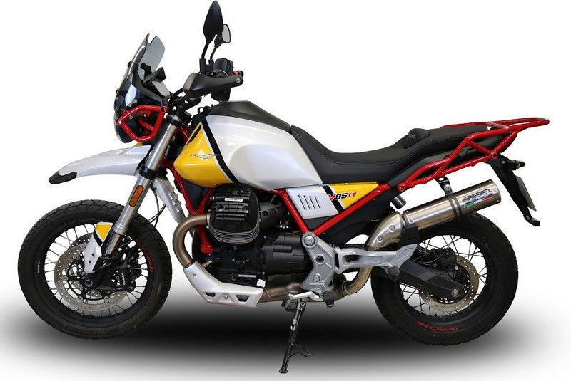 GPR / ジーピーアール Original For Moto Guzzi V85 Tt 2019/20 E4 レーシング  スリッポンエキゾースト  M3 Titanium Natural  | GU.61.RACE.M3.TN