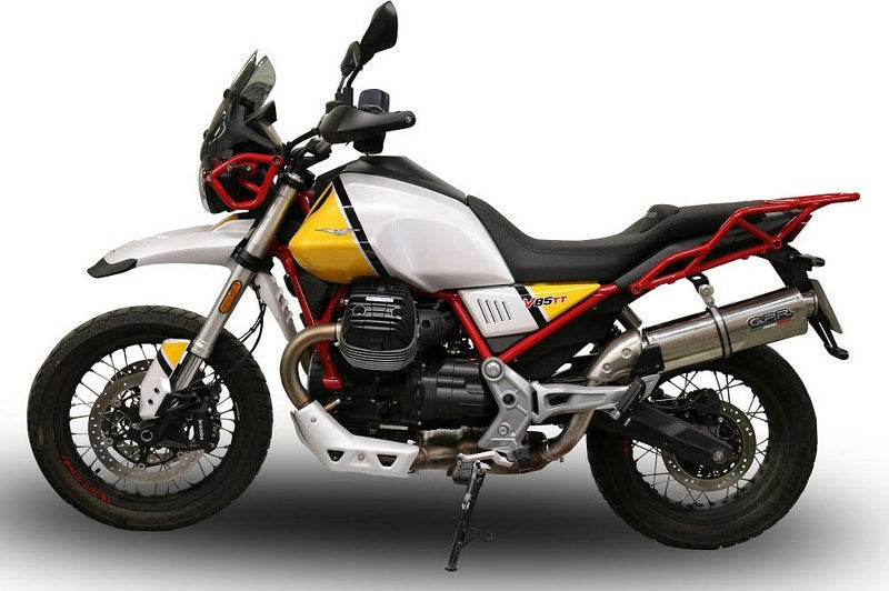 GPR / ジーピーアール Original For Moto Guzzi V85 Tt 2019/20 E4 Homologated スリッポンエキゾースト  Trioval | GU.61.TRI