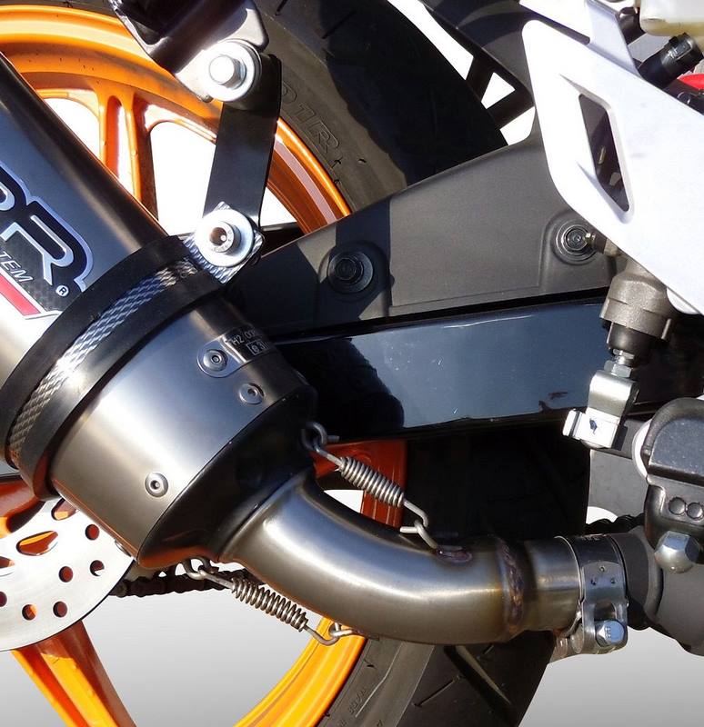 GPR / ジーピーアール Original For Honda Cbr 125 R 2011/16 Homologated スリッポンエキゾースト  M3 Inox  | H.205.M3.INOX