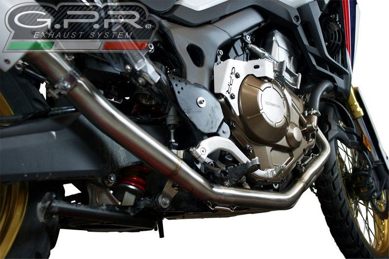 GPR / ジーピーアール Original For Honda Crf 1000 L Africa Twin 2018/19 E4 Decat Pipe Manifold Decatalizzatore | H.227.1.DEC
