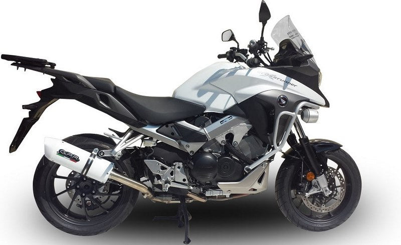 GPR / ジーピーアール Original For Honda Vfr 800 X 2015/16 E3 Homologated スリッポンエキゾースト  Albus Ceramic | H.241.1.ALB