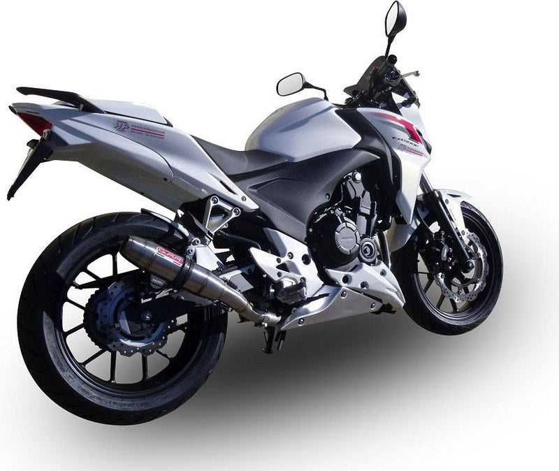 GPR / ジーピーアール Original For Honda Cb 500 F 2019/20 E4 Homologated スリッポンエキゾースト  Deeptone Inox | H.253.DE
