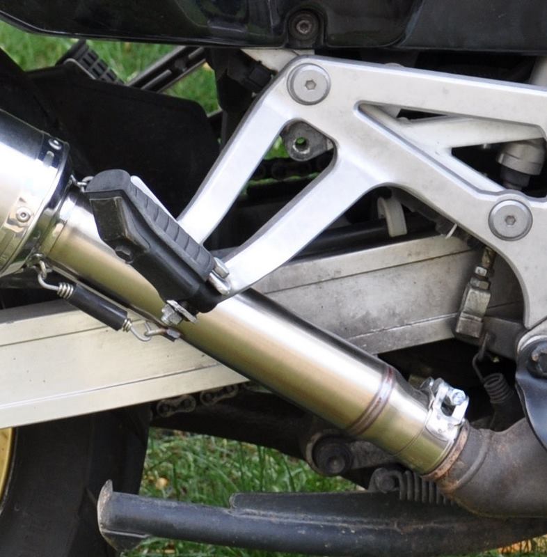 GPR / ジーピーアール Original For Honda Africa Twin 750 Rd04 1990/92 Homologated スリッポンエキゾースト  Satinox  | H.43.SAT
