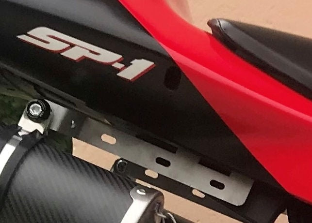 GPR / ジーピーアール Original For Honda Vtr 1000 Sp-1 2000/01 Pair Homologated スリッポンエキゾースト  Satinox  | H.48.SAT