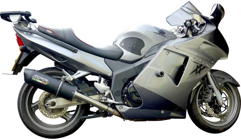 GPR / ジーピーアール Original For Honda Cb 1100 Sf X-Eleven 1997/06 Pair Homologated スリッポンエキゾースト  Furore Nero | H.81.1.FUNE
