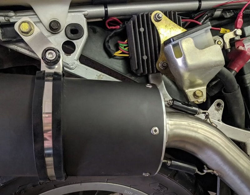 GPR / ジーピーアール Original For Honda Transalp Xl 600 V 1986/99 Homologated スリッポンエキゾースト  Satinox  | H.89.SAT