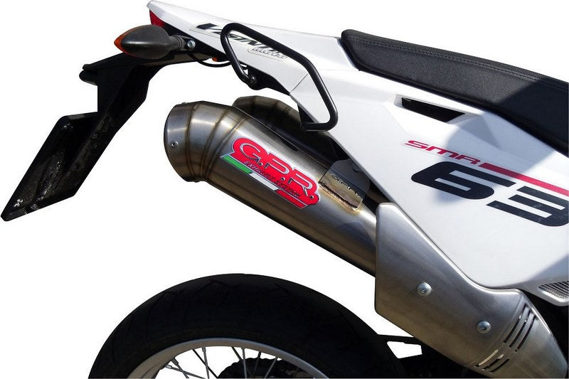 GPR / ジーピーアール Original For Husqvarna Te 630 E-Sms-Smr 2010/14 Pair Homologated スリッポンエキゾースト  Catalized Powercone Evo | HU.26.CAT.PCEV