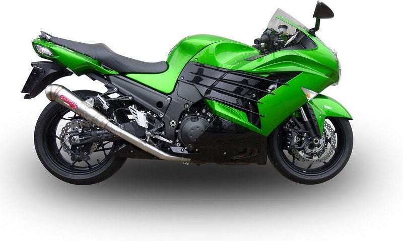 GPR / ジーピーアール Original For Kawasaki Zzr 1400 2012/16 E3 Pair Homologated スリッポンエキゾースト  Powercone Evo | K.148.PCEV