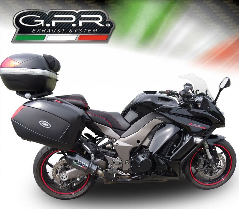 GPR / ジーピーアール Original For Kawasaki Z 1000 Sx 2017/19 E4 Pair Homologated スリッポンエキゾースト  Gp Evo4 Poppy | K.158.E4.GPAN.PO