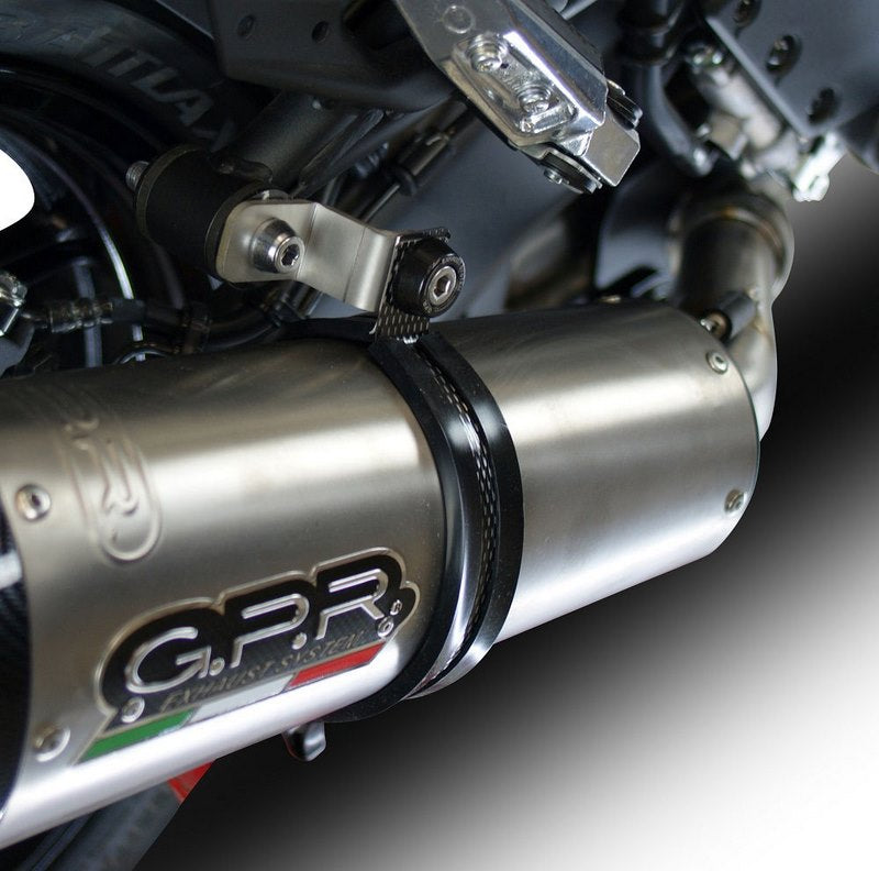 GPR / ジーピーアール Original For Kawasaki Versys 1000 I.E. 2017/18 E4 Homologated スリッポンエキゾースト  Trioval | K.175.TRI