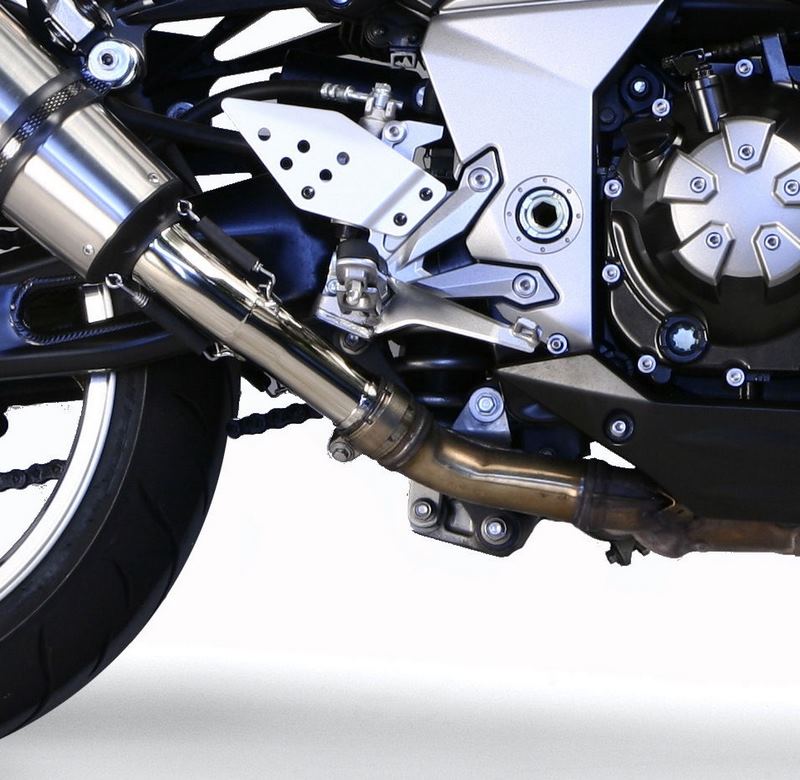 GPR / ジーピーアール Original For Kawasaki Z 1000 2007/09 Pair Homologated スリッポンエキゾースト  M3 Titanium Natural  | K.80.M3.TN