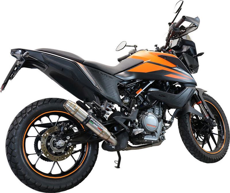 GPR / ジーピーアール Original For Ktm Adventure 390 2020 E4 Homologated スリッポンエキゾースト  Deeptone Inox | KT.99.DE