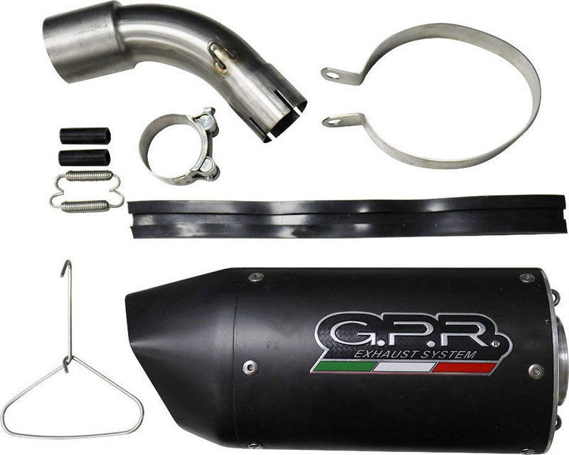GPR / ジーピーアール Original For Ktm Adventure 390 2020 E4 Homologated スリッポンエキゾースト  Furore Evo4 Nero | KT.99.FNE4