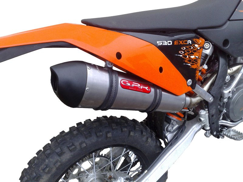 GPR / ジーピーアール Original For Ktm Excr 2007/11 Homologated スリッポンエキゾースト  Gpe Ann.Titanium | KTM.22.GPAN.TO