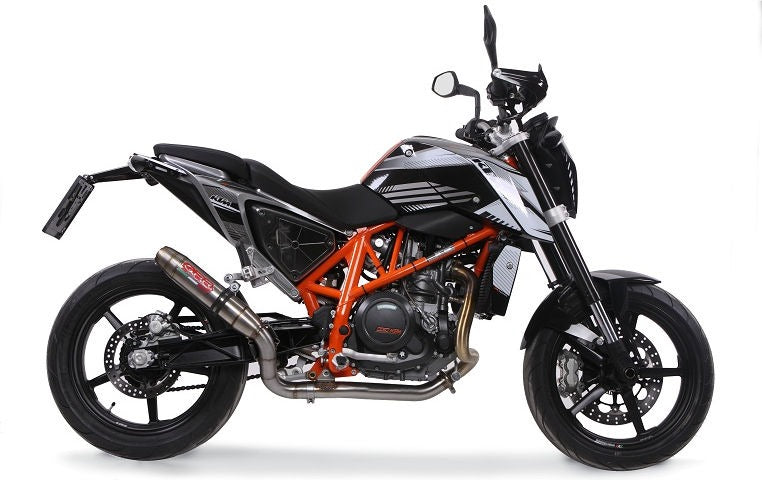 GPR / ジーピーアール Original For Ktm Duke 690 2017/20 E4 Homologated スリッポンエキゾースト  Deeptone Inox | KTM.52.E4.DE