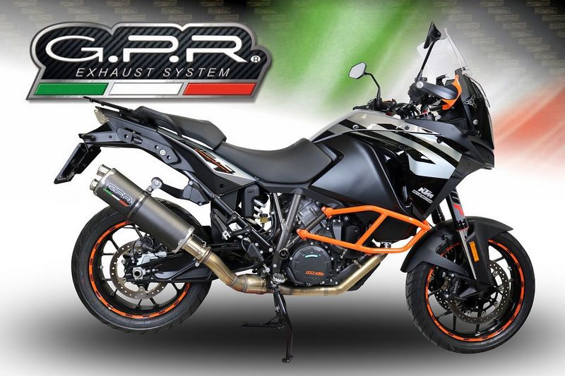 GPR / ジーピーアール Original For Ktm Lc 8 1290 Super Adv 2015/16 E3 Homologated スリッポンエキゾースト  Dual Poppy | KTM.55.1.DUAL.PO