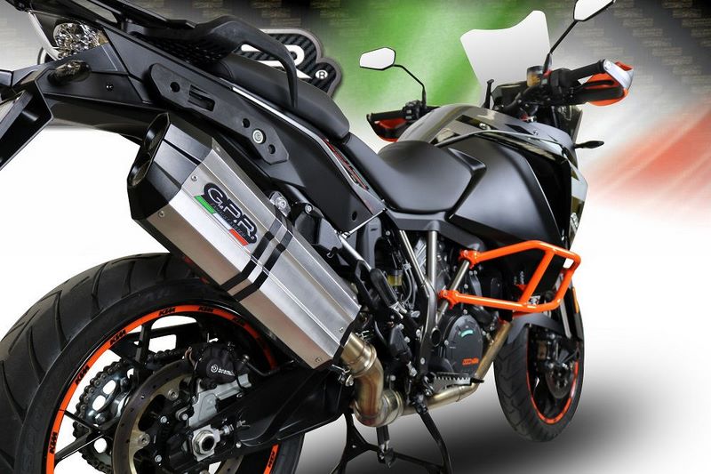 GPR / ジーピーアール Original For Ktm Lc 8 Adventure 1050 2015/16 E3 Homologated スリッポンエキゾースト  Sonic Titanium | KTM.76.SOTIT