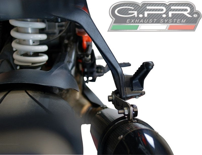 GPR / ジーピーアール Original For Ktm Superduke 1290 R 2014/16 E3 Homologated スリッポンエキゾースト  M3 Titanium Natural  | KTM.78.M3.TN
