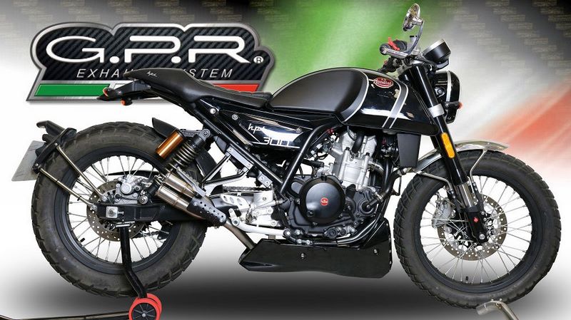GPR / ジーピーアール Original For F.B. Mondial Hps 300 2018/19 レーシング  Full Exhaust F205 | MD.4.RACE.F205