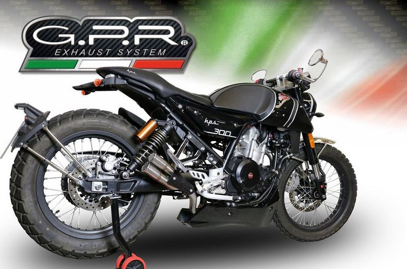 GPR / ジーピーアール Original For F.B. Mondial Hps 300 2018/19 レーシング  Full Exhaust F205 | MD.4.RACE.F205