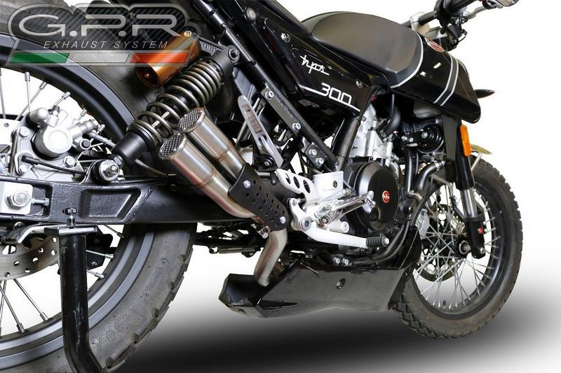 GPR / ジーピーアール Original For F.B. Mondial Hps 300 2018/19 レーシング  Full Exhaust F205 | MD.4.RACE.F205
