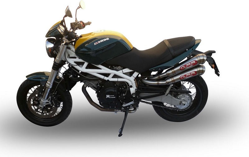 GPR / ジーピーアール Original For Moto Morini Sport 1200 2008/10 Pair Homologated スリッポンエキゾースト  Powercone Evo | MO.5.PCEV