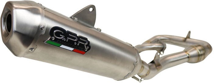 GPR / ジーピーアール Exhaust System  Kawasaki Kx 450 F 2020 Mx competition full line Pentacross FULL Titanium | PNT.MX.4.FTT