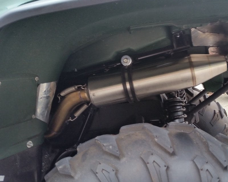 GPR / ジーピーアール Original For Yamaha Grizzly 700 2007/12 Homologated スリッポンエキゾースト  Deeptone Atv | QUSP.158.DE
