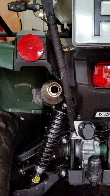 GPR / ジーピーアール Original For Yamaha Grizzly 700 2007/12 Homologated スリッポンエキゾースト  Deeptone Atv | QUSP.158.DE