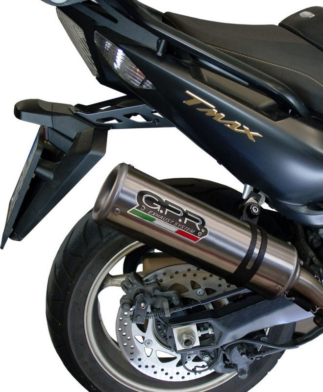 GPR / ジーピーアール Original For Yamaha T-Max 500 2001/11 Homologated Full Exhaust M3 Titanium Natural  | SCOM.108.M3.TN