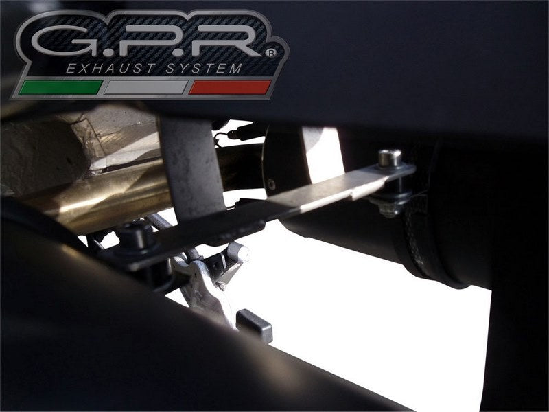 GPR / ジーピーアール Original For Yamaha Xt 660 Z Tenere 2008/16 Pair Homologated スリッポンエキゾースト  Catalized Satinox  | Y.130.SAT