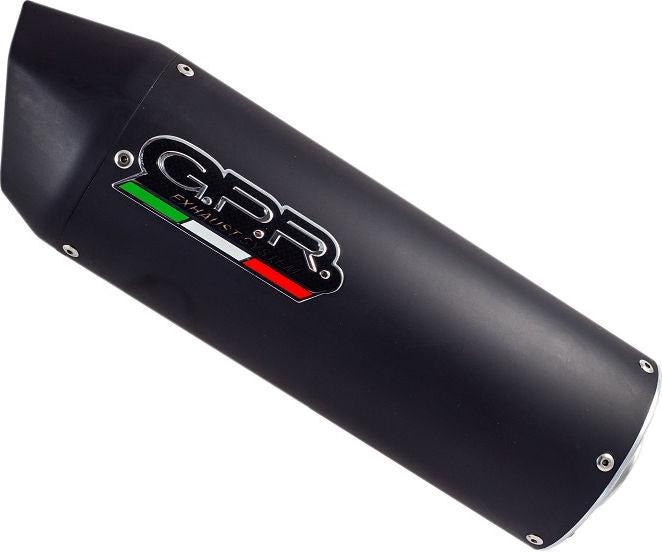 GPR / ジーピーアール Original For Yamaha Xjr 1200 4Pu/4Rb 1995/97 Pair Homologated スリッポンエキゾースト  Furore Nero | Y.64.1.FUNE