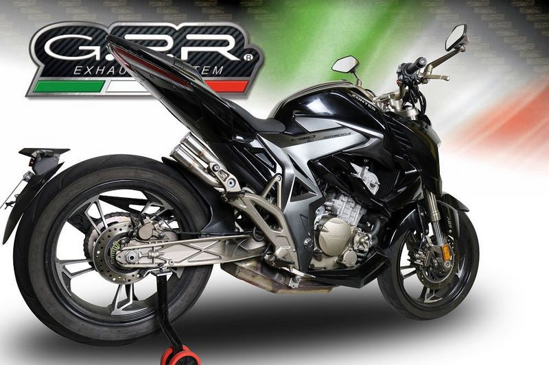 GPR / ジーピーアール Original For Zontes Zx 310 R - X 2018/20 E4 Homologated スリッポンエキゾースト  F205 | Z.3.F205
