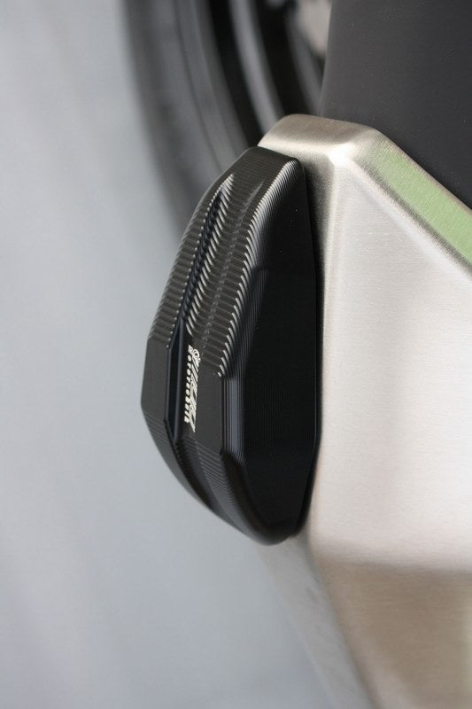 GSGモトテクニック クラッシュパッドセット  サイレンサープロテクション  Kawasaki Ninja 125 (2019 -) | 105-50-25-R-K74